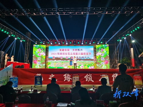 党建引领 乡村振兴——2024双峰锁石花之缘第六届荷花节暨‘一村一品’魅力大比拼活动成功举办
